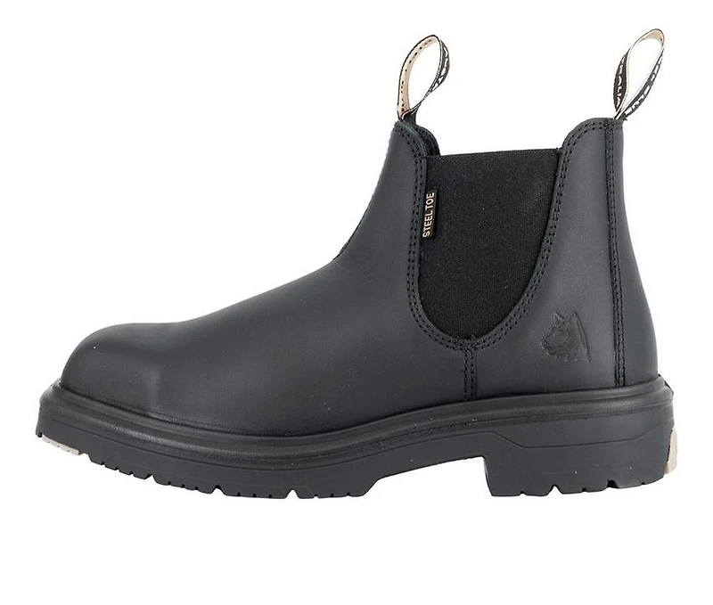 Men's Steel BLUE Hobart Square Toe Work Boots