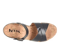 Women's Korks Denuca Wedge Sandals