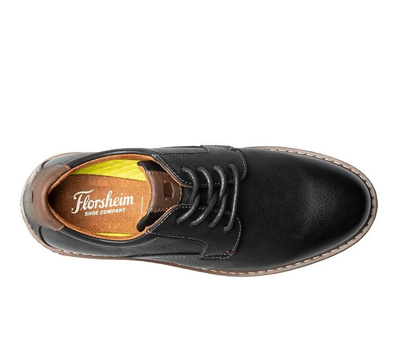 Boys' Florsheim Little Kid & Big Norwalk Plain Toe Oxfords