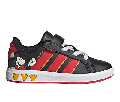 Kids' Adidas Little Kid & Big Grand Court 3.0 Mickey Sneakers