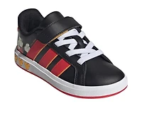 Kids' Adidas Little Kid & Big Grand Court 3.0 Mickey Sneakers