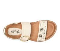 Women's EuroSoft Garland Footbed Sandals
