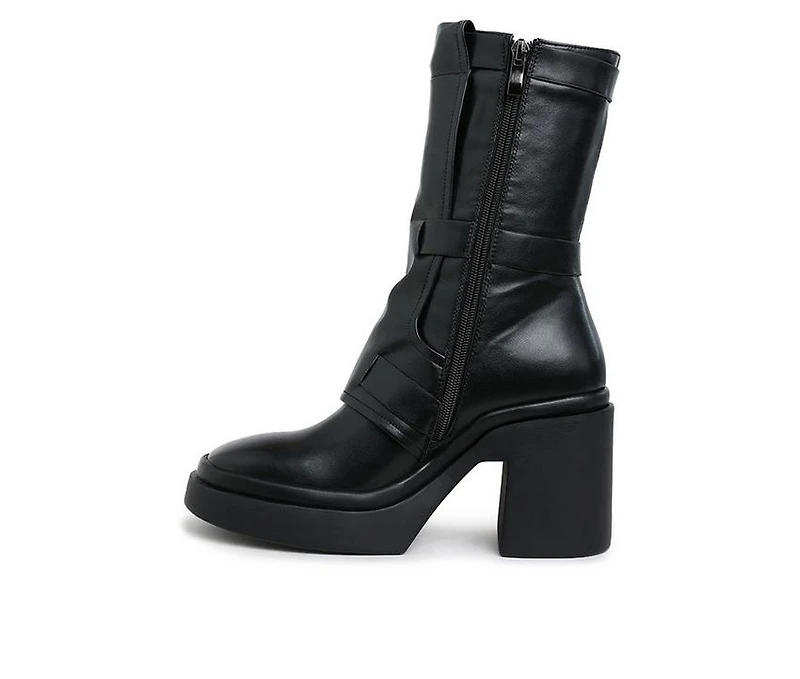 Women's London Rag Syrah Biker Boots