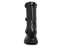 Women's London Rag Syrah Biker Boots