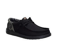 Men's HEYDUDE Wally Funk Distressed Skulls Casual Shoes
