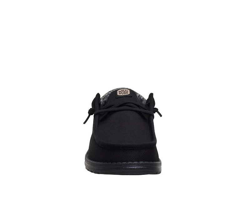 Men's HEYDUDE Wally Funk Distressed Skulls Casual Shoes
