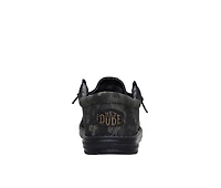 Men's HEYDUDE Wally Funk Distressed Skulls Casual Shoes