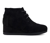 Girls' TOMS Little Kid & Big Desert Plus Wedge Booties