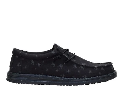 Men's HEYDUDE Wally Halloween Spiders Casual Shoes