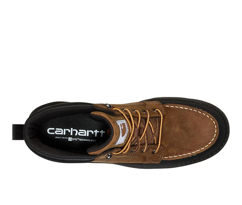 Men's Carhartt Hamilton 6" Waterproof Moc Toe Work Boots