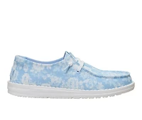 Women's HEYDUDE Wendy Washed Floral Slip-ons