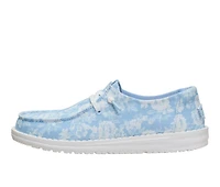 Women's HEYDUDE Wendy Washed Floral Slip-ons
