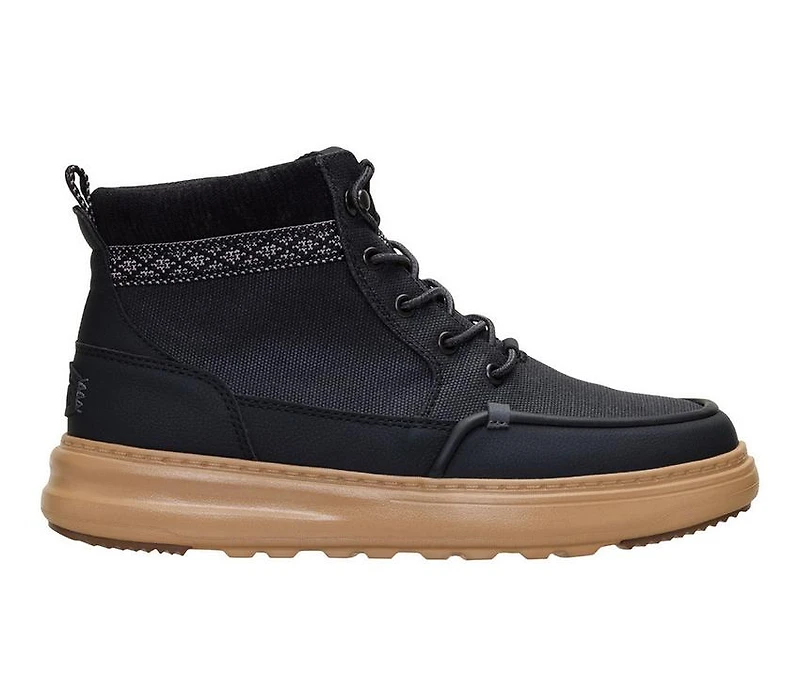 Women's HEYDUDE Remi Field Boot Waxed Canvas Booties