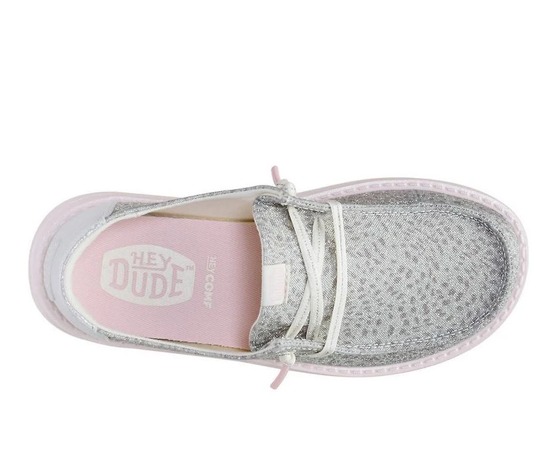 Girls' HEYDUDE Little Kid & Big Wendy Youth Luxe Casual Shoes