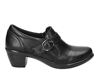 Women's Easy Street Black Croco Shootie