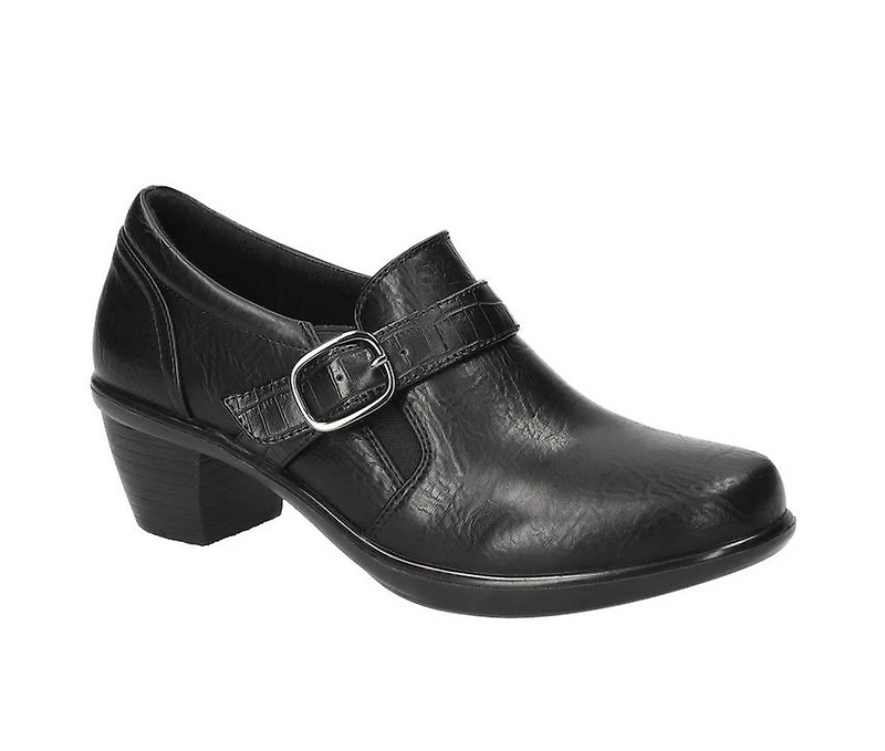 Women's Easy Street Black Croco Shootie