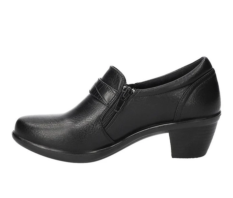 Women's Easy Street Black Croco Shootie