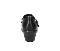 Women's Easy Street Black Croco Shootie
