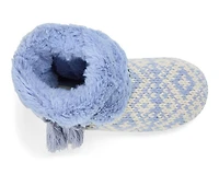 Dearfoams Becky Knit Bootie Slippers