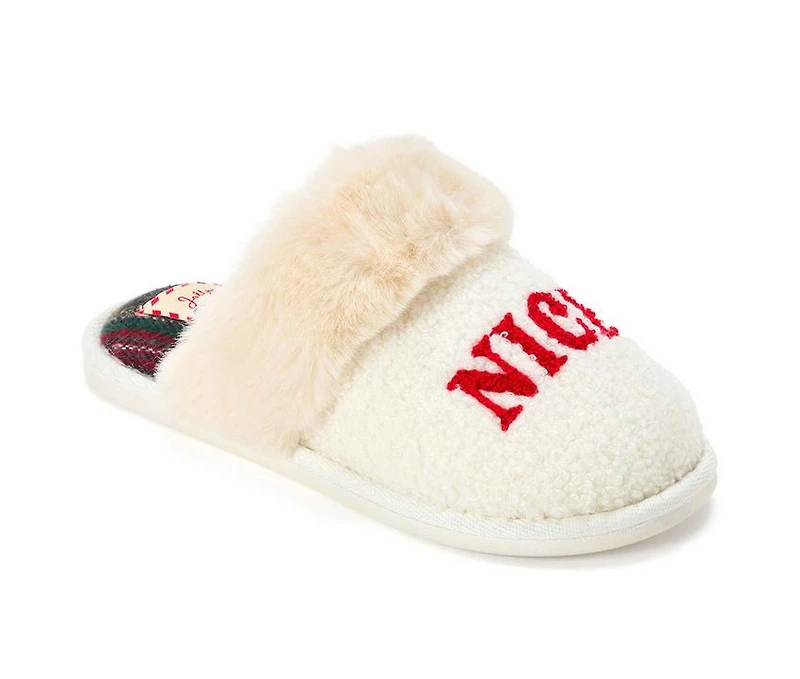 Dearfoams Cozy Womens Scuff Slippers