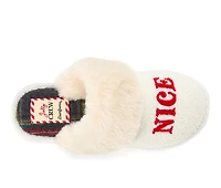 Dearfoams Cozy Womens Scuff Slippers