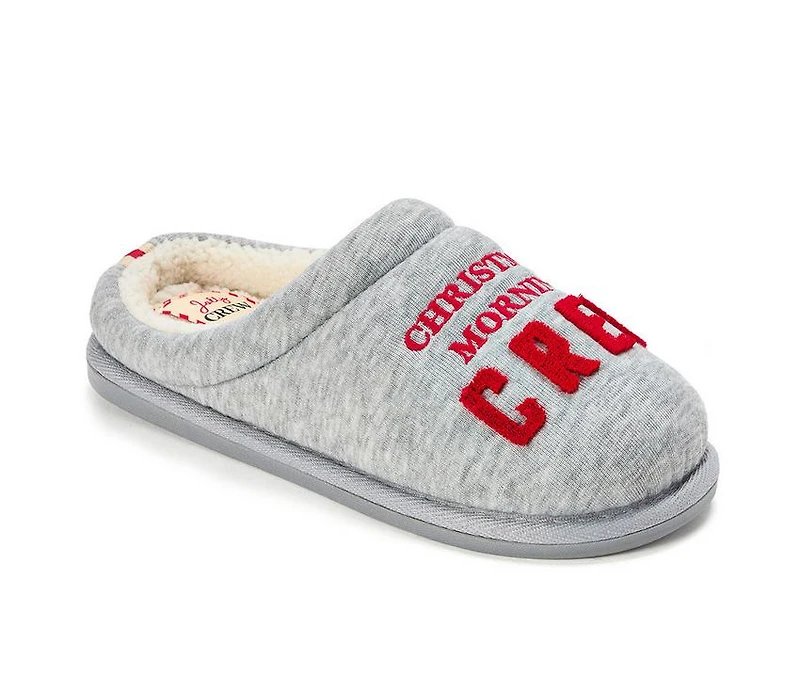 Dearfoams Women's Christmas Morning Crew Slippers