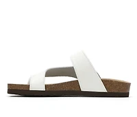Women's White Mountain Carly Footbed Sandals