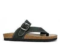 Women's White Mountain Carly Footbed Sandals