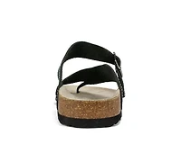 Women's White Mountain Carly Footbed Sandals