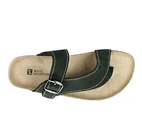 Women's White Mountain Carly Footbed Sandals