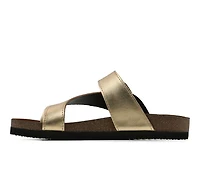 Women's White Mountain Carly Footbed Sandals