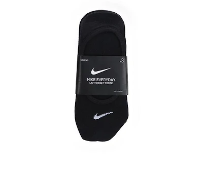 Nike 3 Pair Everyday Lightweight Footie Socks