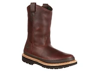 Men's Georgia Boot Giant Wellington Pull-On Work Boots