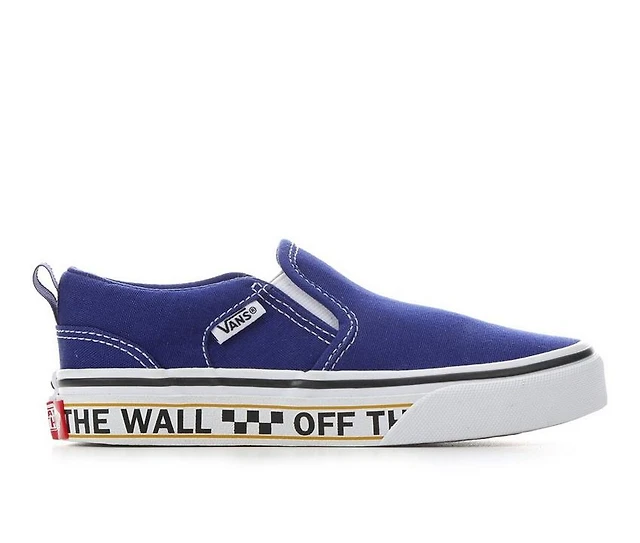 Kids' Vans Little Kid & Big Asher Slip-On Skate Shoes