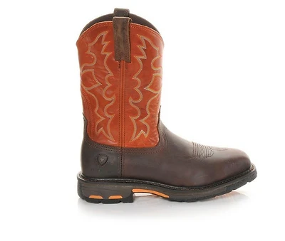 Men's Ariat Workhog Wide Square Steel Toe Work Boots
