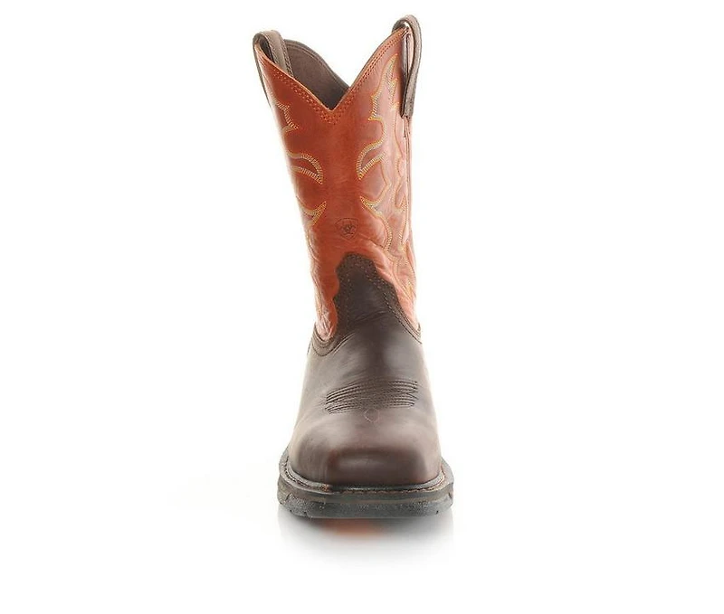 Men's Ariat Workhog Wide Square Steel Toe Work Boots
