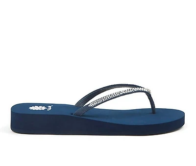 Women's Yellow Box Jello Flip-Flops