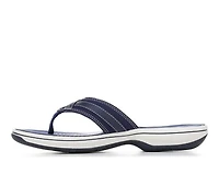 Women's Clarks Breeze Sea Flip-Flops