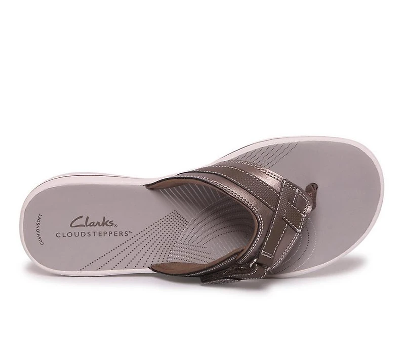 Women's Clarks Breeze Sea Flip-Flops