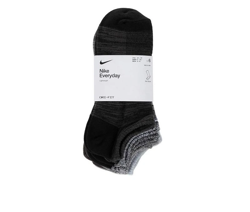 Nike Women's 6 Pair Lightweight No Show Socks Socks