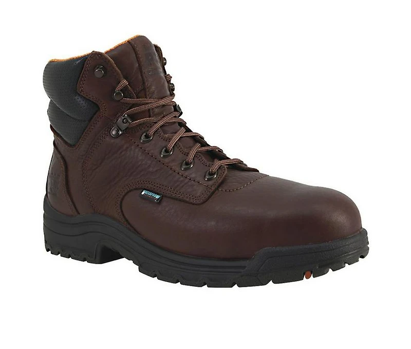 Men's Timberland Pro 26078 Titan 6 Inch Steel Toe Work Boots