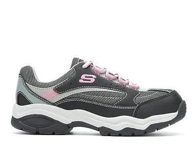 Women's Skechers Work 76601 Biscoe Steel  Toe Shoes