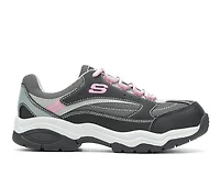 Women's Skechers Work 76601 Biscoe Steel  Toe Shoes