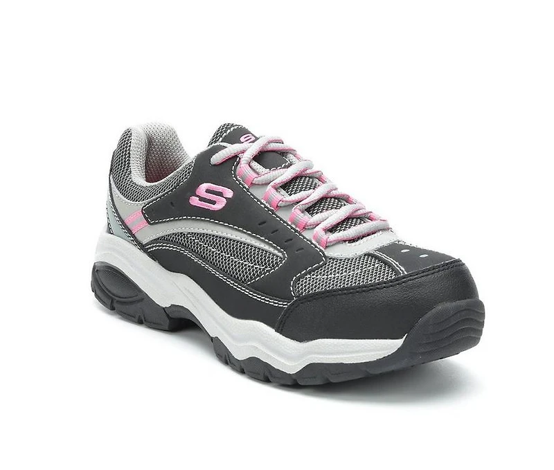 Women's Skechers Work 76601 Biscoe Steel  Toe Shoes
