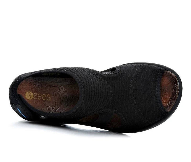 Women's BZEES Dream Stretch Wedge Sandals