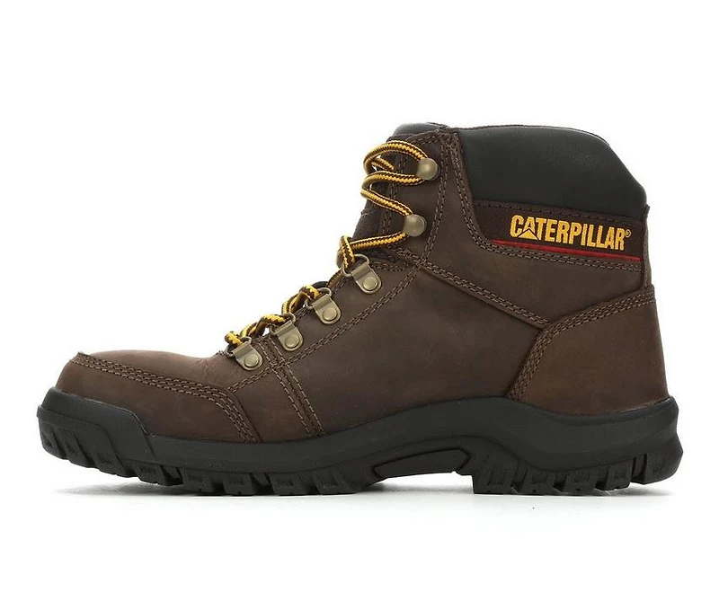 Men's Caterpillar Outline Steel Toe Work Boots