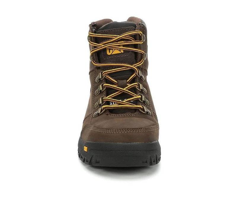 Men's Caterpillar Outline Steel Toe Work Boots