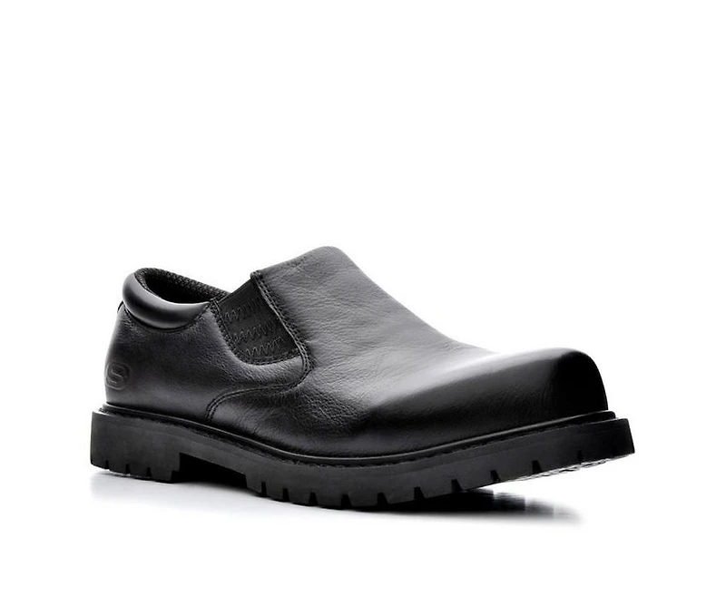 Men's Skechers Work Goddard 77046 Slip Resistant Loafers