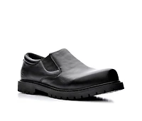 Men's Skechers Work Goddard 77046 Slip Resistant Loafers
