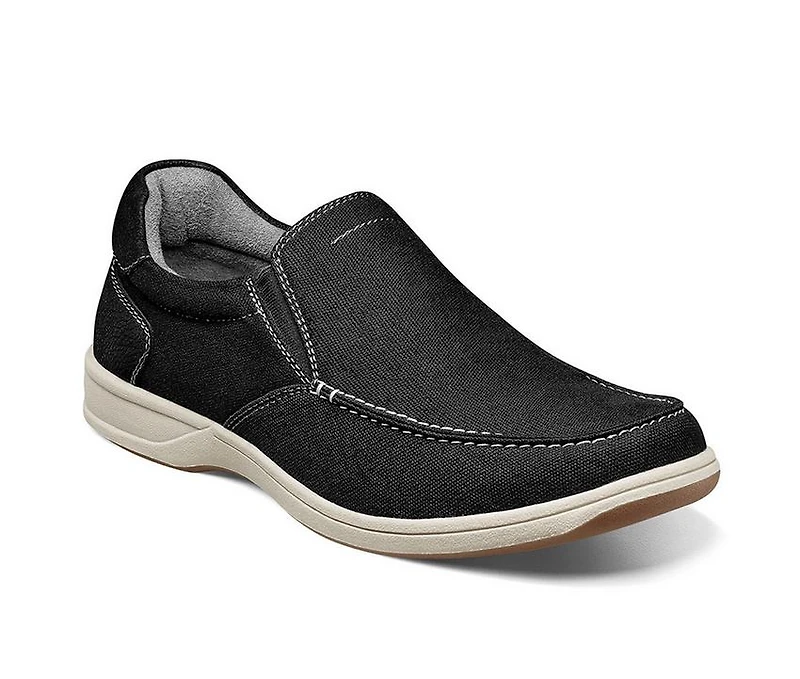 Men's Florsheim Lakeside Canvas Boat Shoes